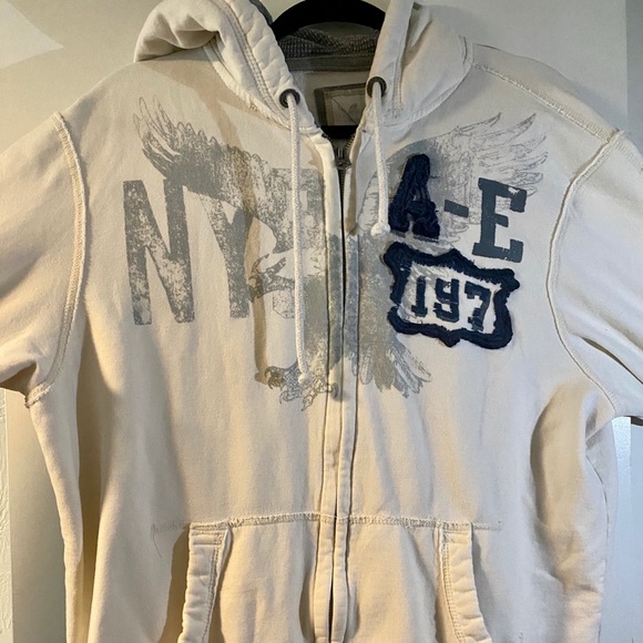Men’s American Eagle Zip-Up Sweatshirt - Picture 3 of 12